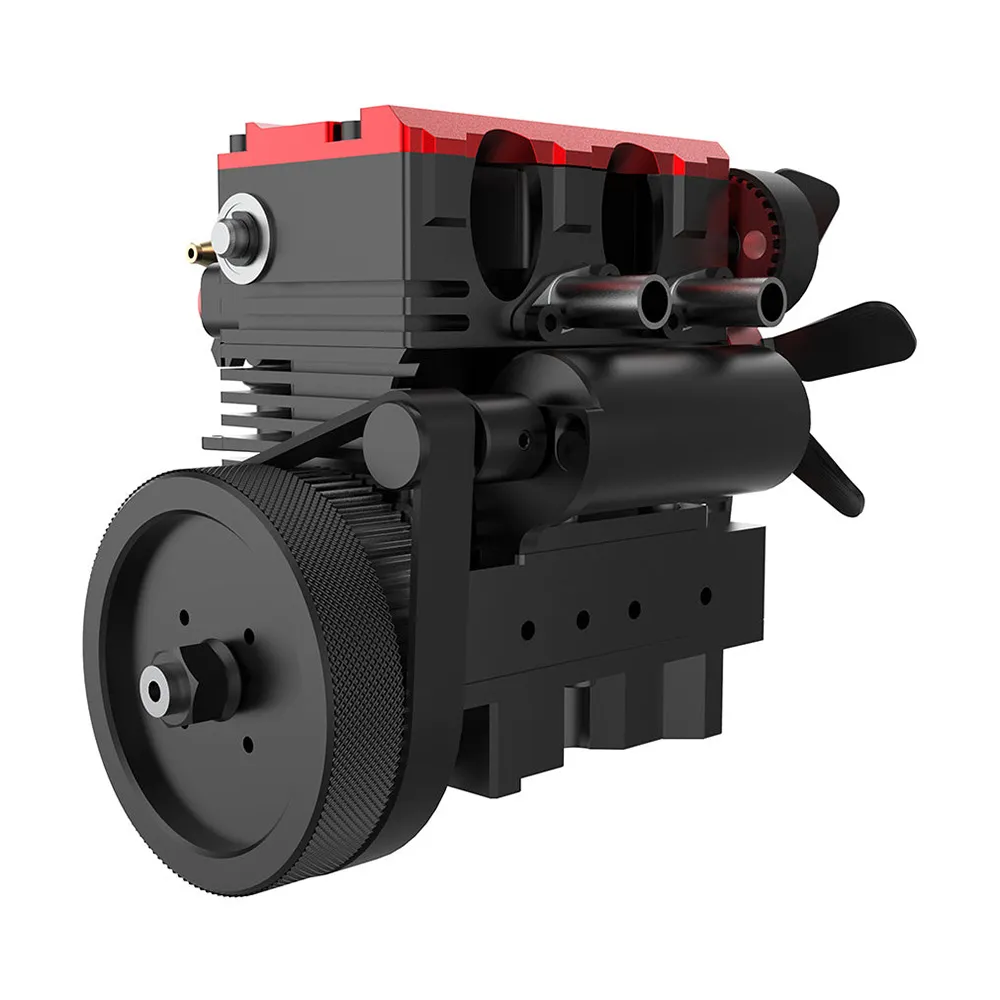 Rc Inline Engine FS-L200AC Nitro Internal Combustion Engine Model Kit | Inline 2 ...