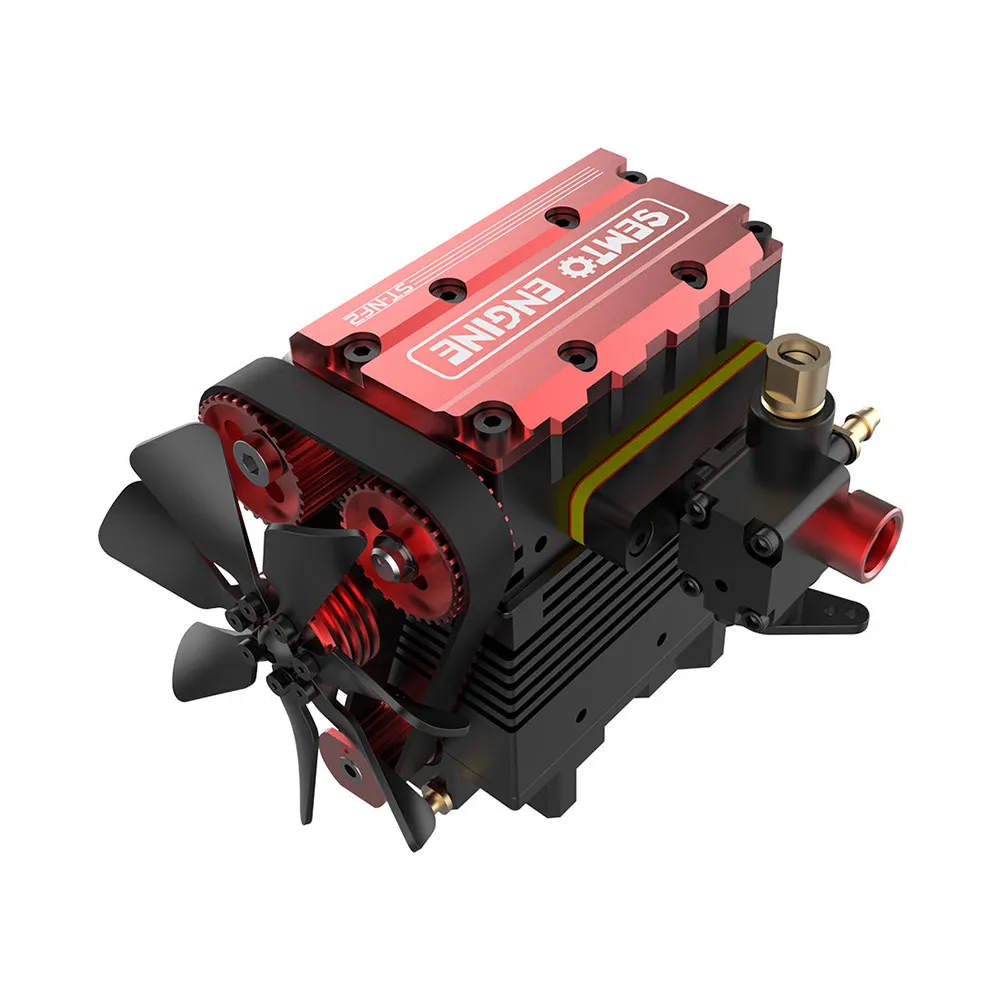 Rc Inline Engine FS-L200AC Nitro Internal Combustion Engine Model Kit | Inline 2 ...